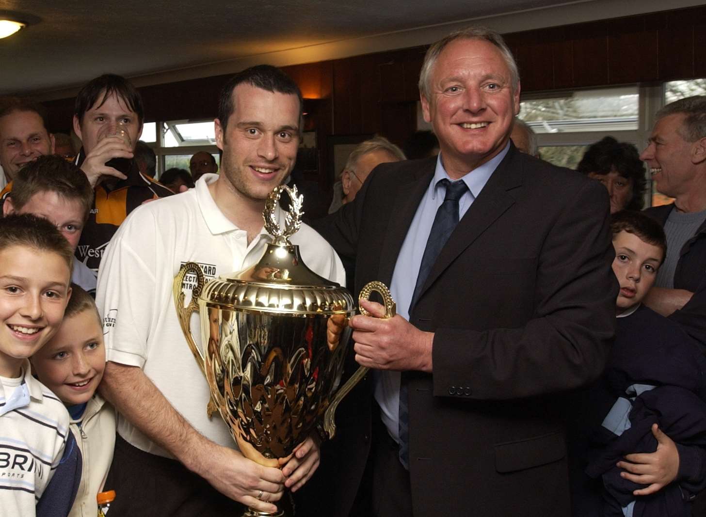 Adam Flanagan was Folkestone's player-of-the-year in 2004/05