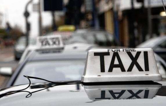 Taxi fares in Folkestone and Hythe could rise for the first time in a decade. Picture: Peter Still