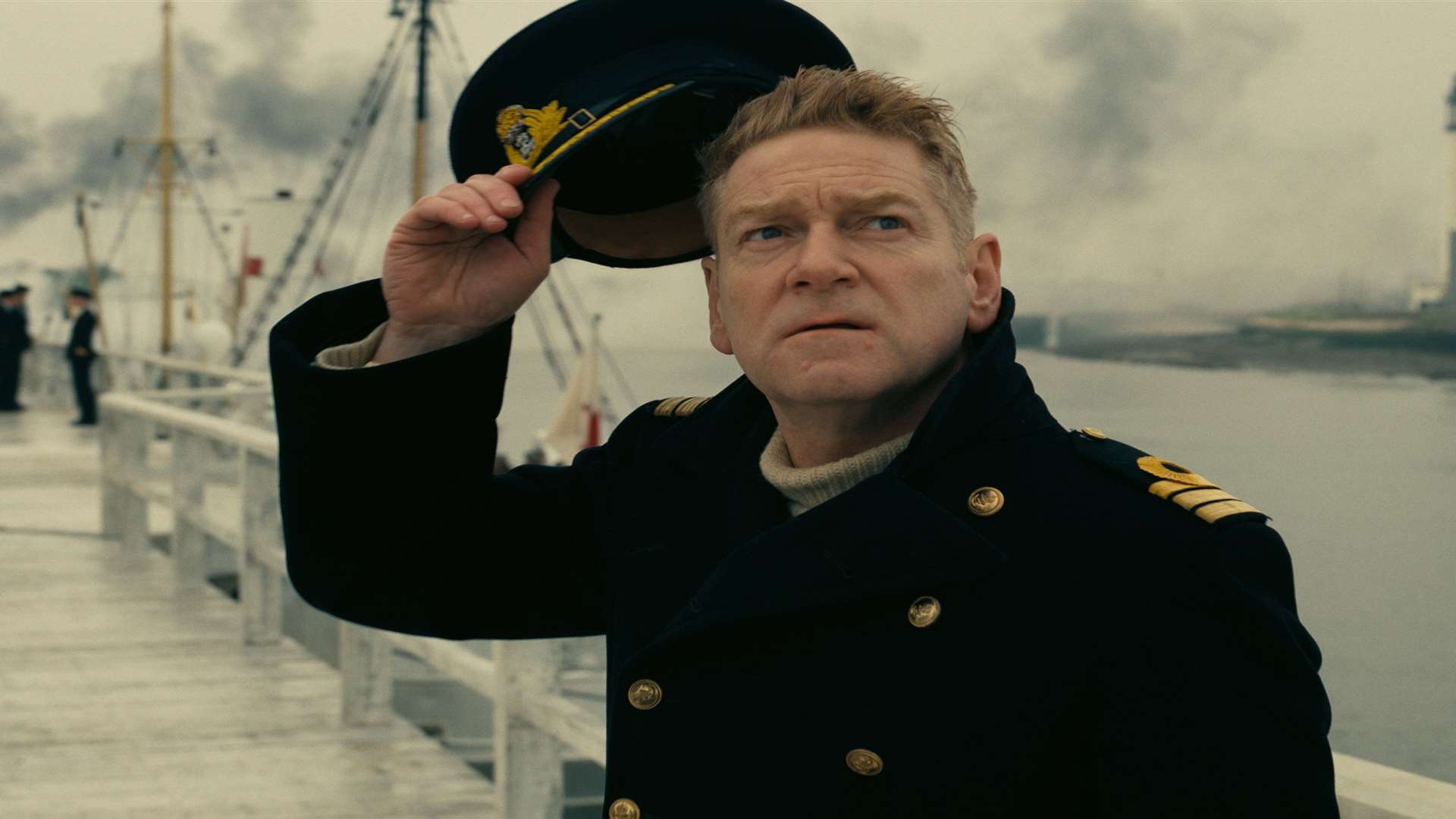 Kenneth Branagh as Commander Bolton in Dunkirk Picture: Warner Bros/Melinda Sue Gordon