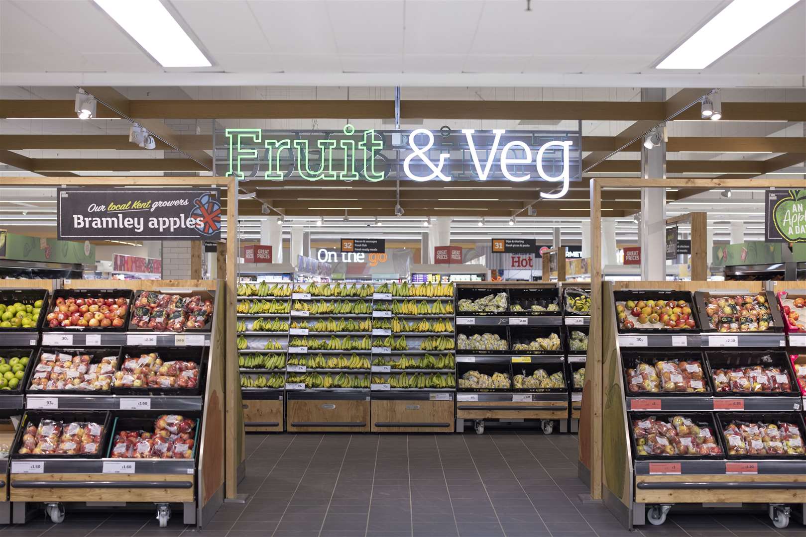 The Hempstead Valley store is home to Sainsbury's first Fresh Food Market. Picture: Jason Alden