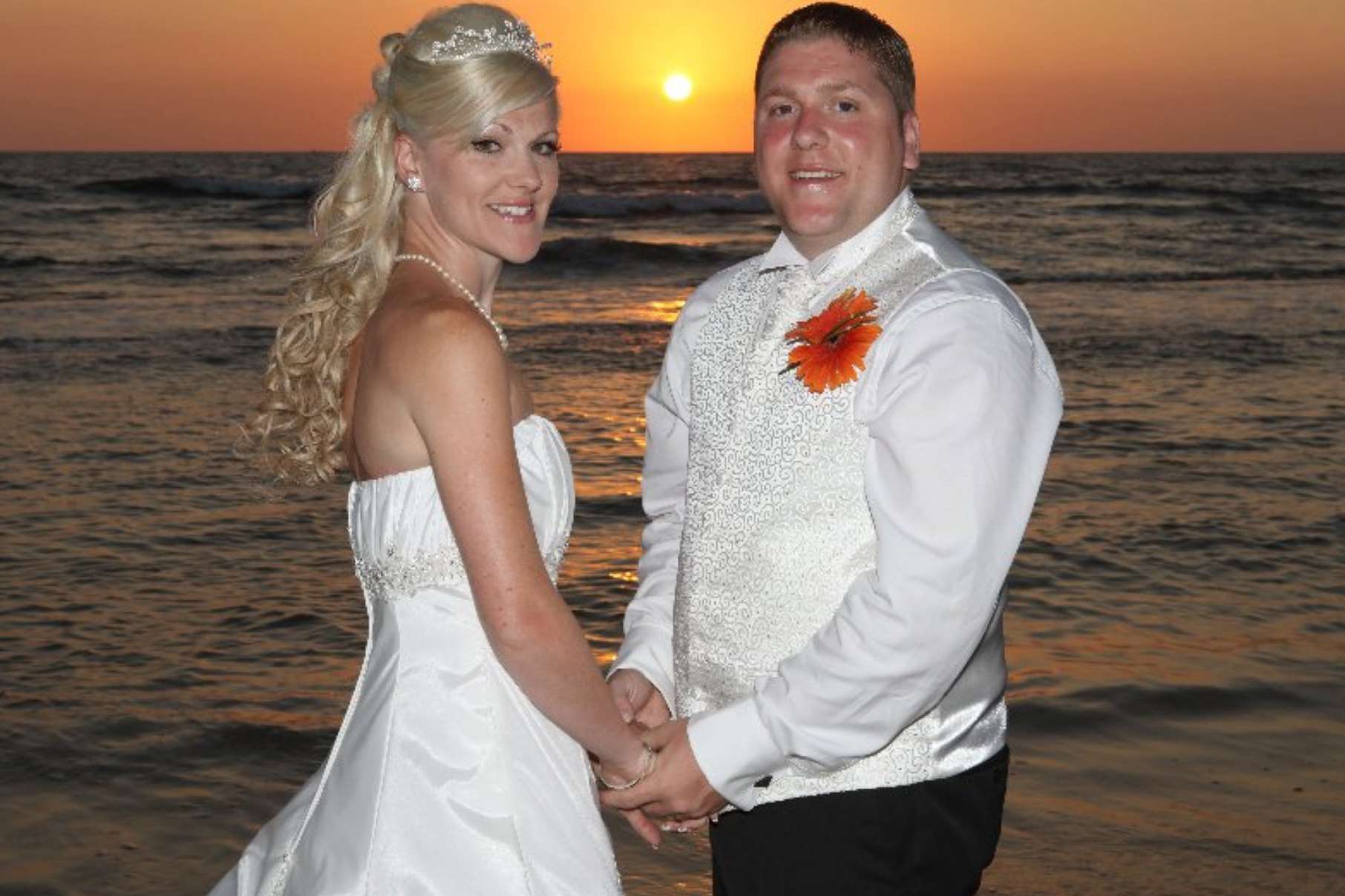 Hayley and Chris Patmore, who are from Ramsgate, were married in Cyprus