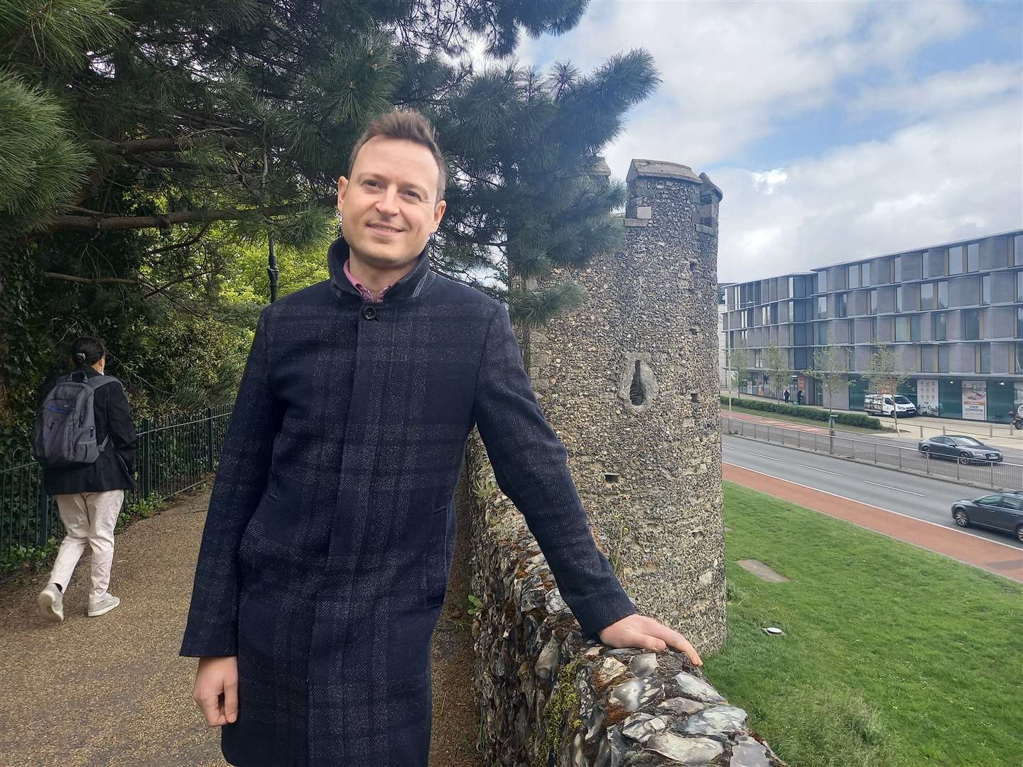 Canterbury City Council leader Cllr Ben Fitter-Harding says the city wall can be transformed