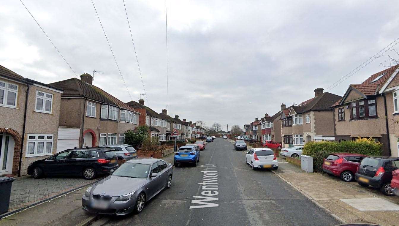 Police were called to Wentworth Drive, in Dartford. Picture: Google Maps