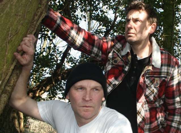 Actors Ben Shockley and Keith Eyles go in search of Bigfoot