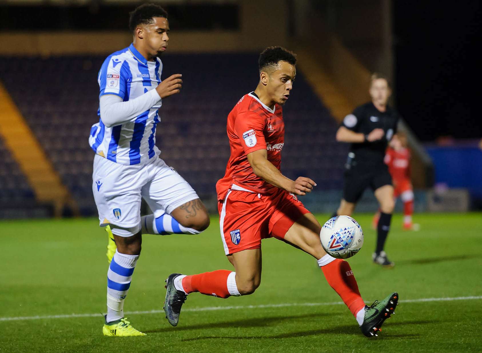 Elliott List in first half action for the Gills Picture: Andy Payton