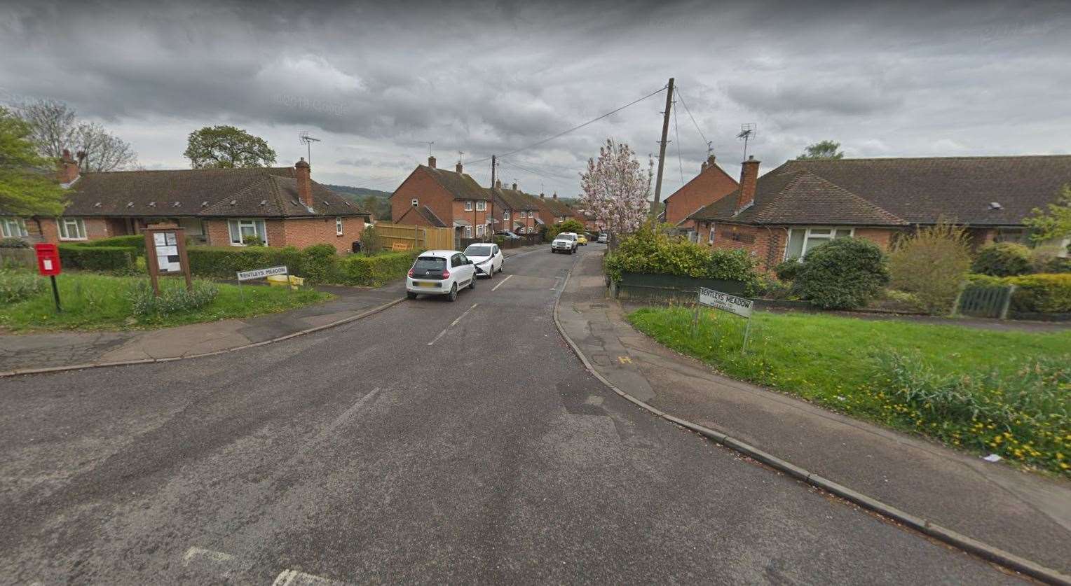 Police were called to the scene of the incident in Bentley's Meadow, Seal, on Saturday night. Picture: Google