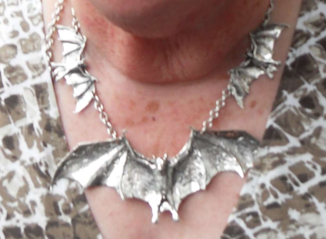 This distinctive necklace was among more than 300 antiques stolen from the Tonbridge property