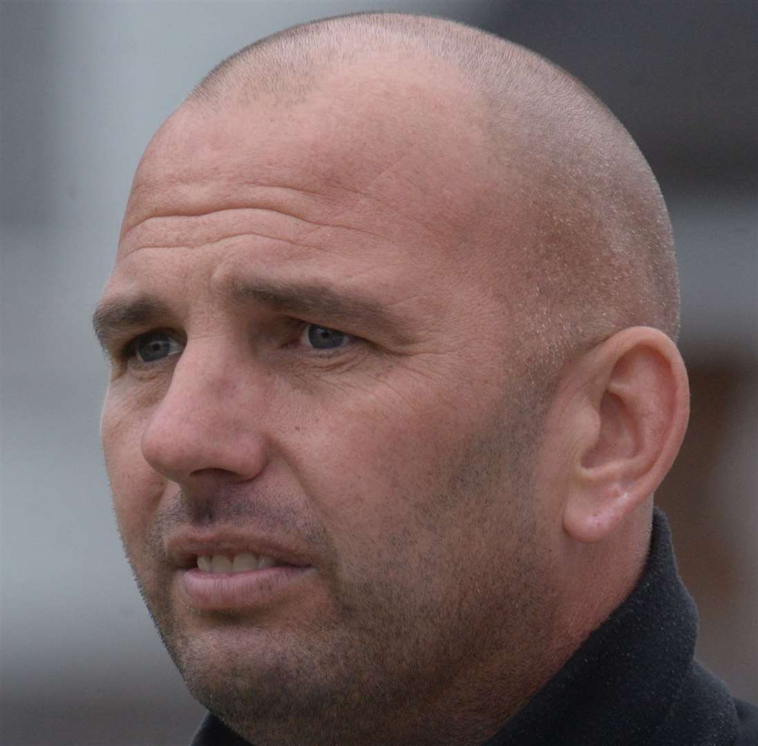 Whitstable Town Football Club Manager Scott Porter. Picture: Chris Davey FM4860734 (7105560)