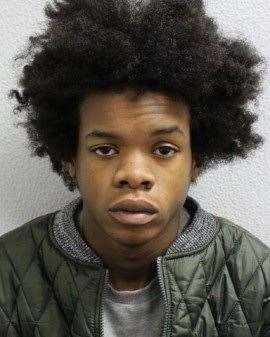 Nyron Baptiste was arrested in Gravesend by officers who found a large hunting knife on him. Picture: Metropolitan Police (14672500)