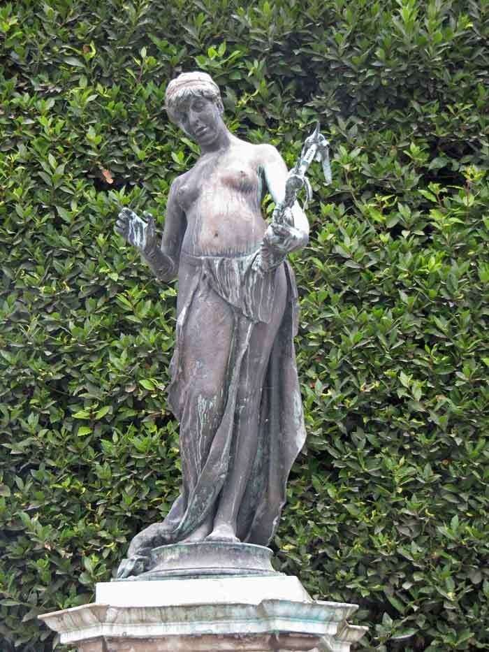 One critic says the statue is like 'Victorian soft porn'. Picture: Canterbury Historical and Archaeological Society