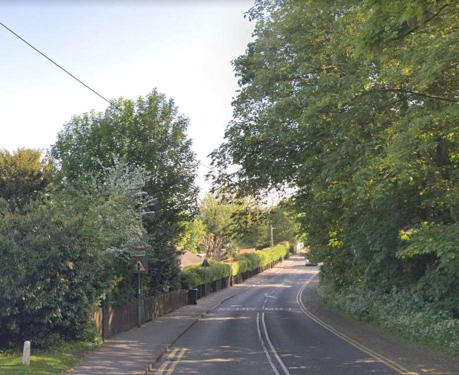 A woman has been charged on suspicion of drink driving following a crash involving two vehicles in Church Hill, Dartford. Photo: Google