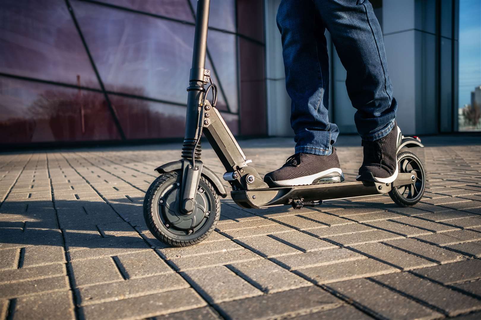 The teenager was riding an electric scooter. Stock picture: Getty Images/iStock