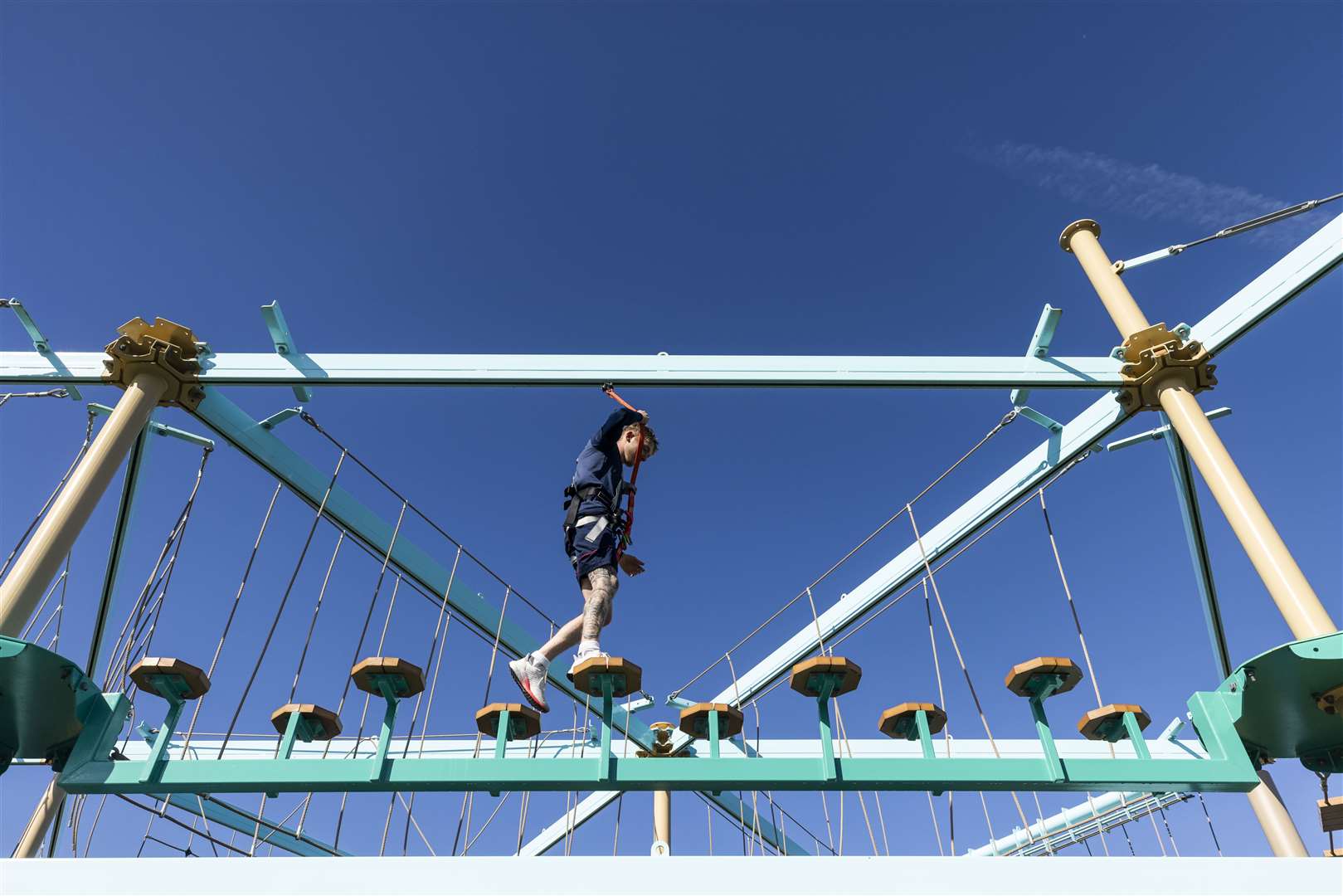 The new aerial adventure course in Haven's plans for Adventure Village at its Allhallows site. Picture: Haven