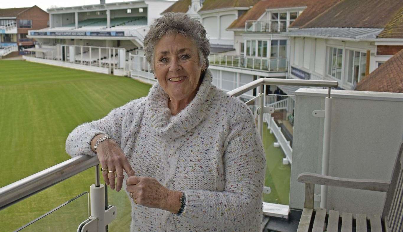 Judy Ufton will become Kent club president for 2024. Picture: Kent Cricket