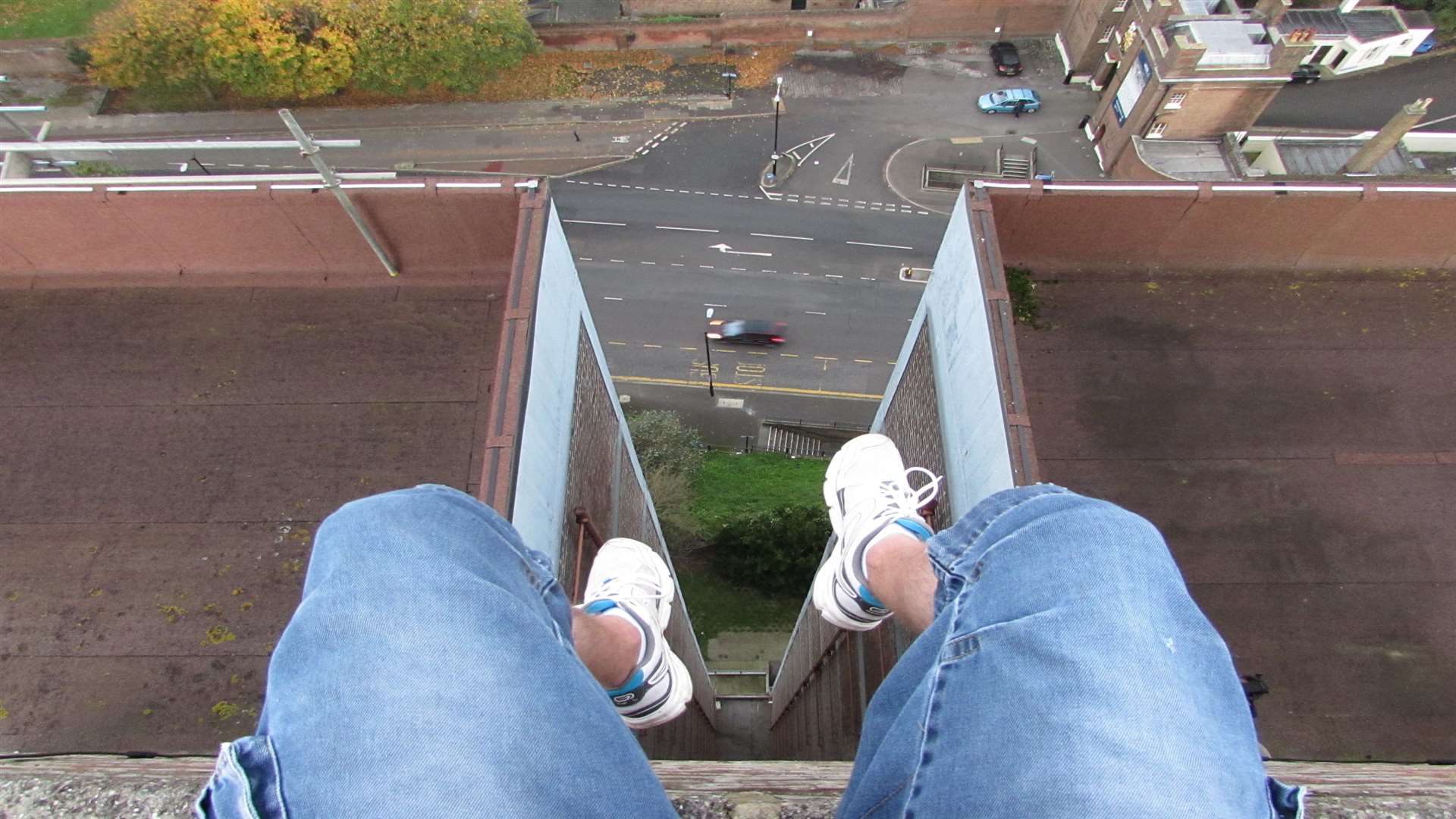 Another view from the tower block in Melville Court, Brompton