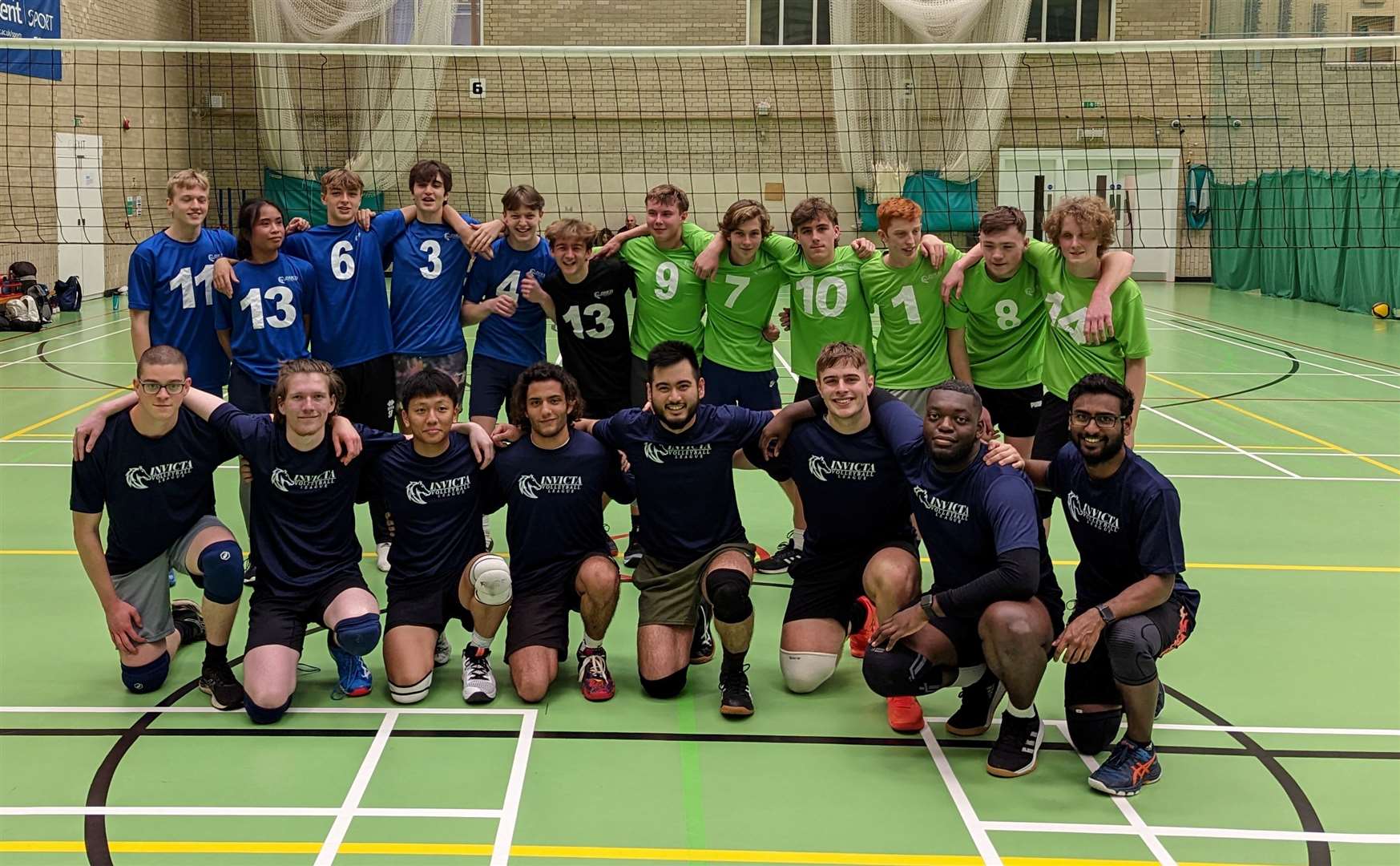 Kent Invicta Volleyball will compete in the National Volleyball League this season