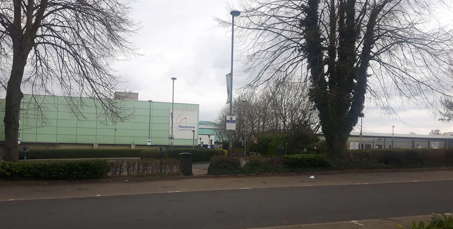 The Maidstone Leisure Centre, where the attack happened