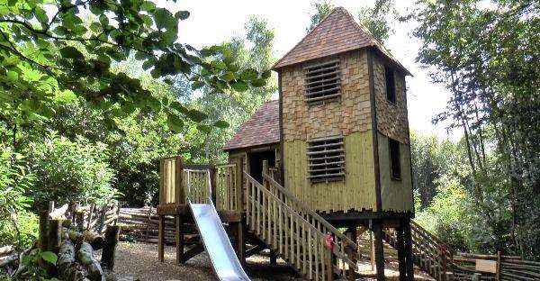Try the new treehouse at Chartwell this half term