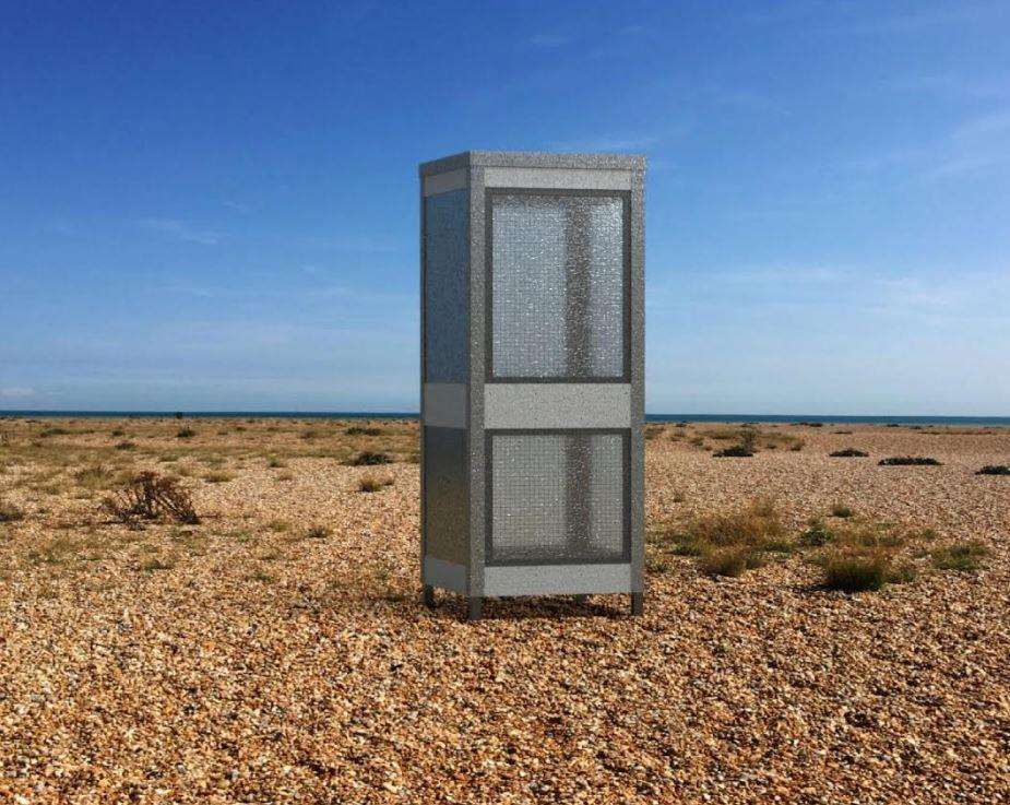 CGI of the Brexit phone booth. Credit: Cob Gallery (7414344)