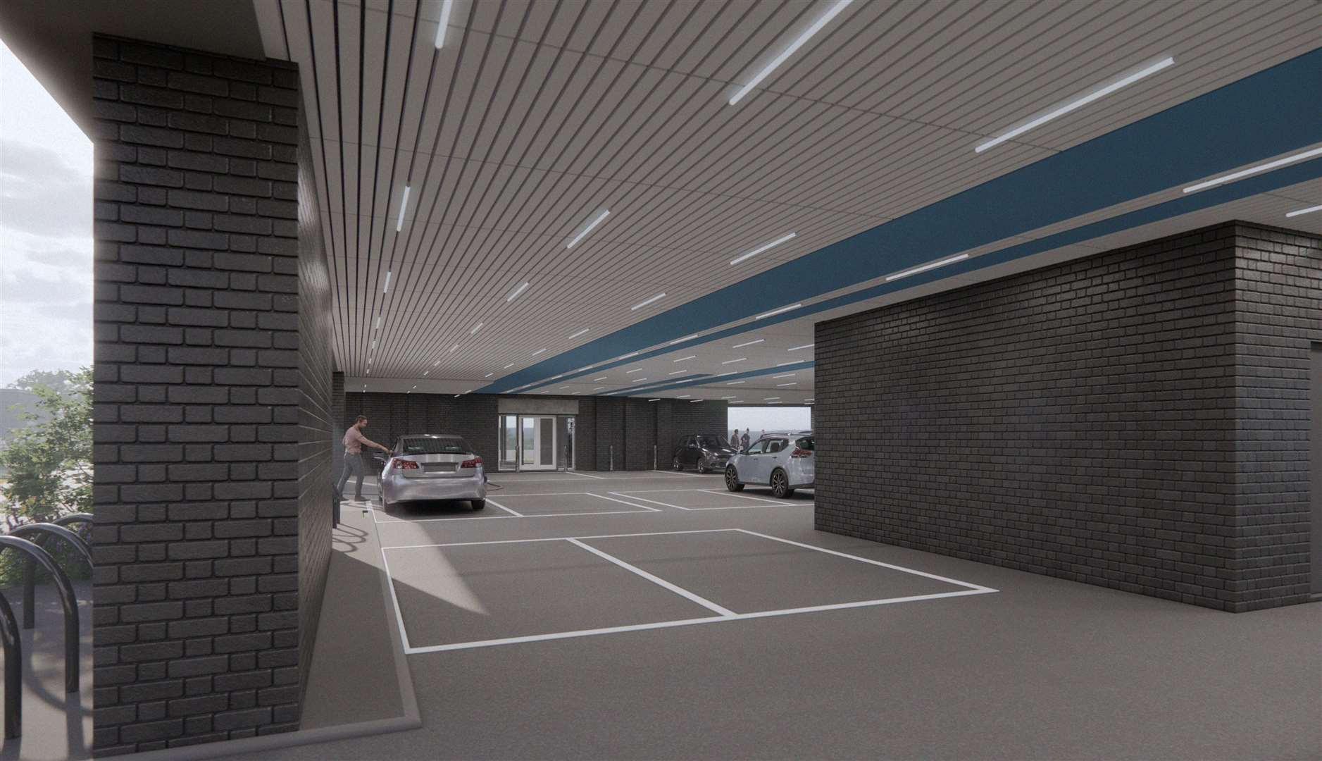 The new super surgery planned will offer pre-bookable parking slots if approved