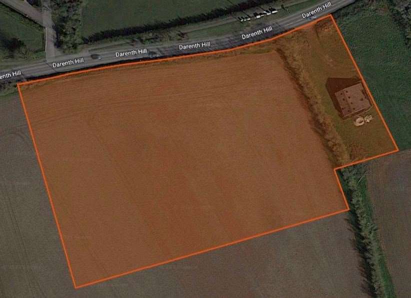 The site plan for the proposed doggy day care. Picture: Planning Potential, Google MyMaps