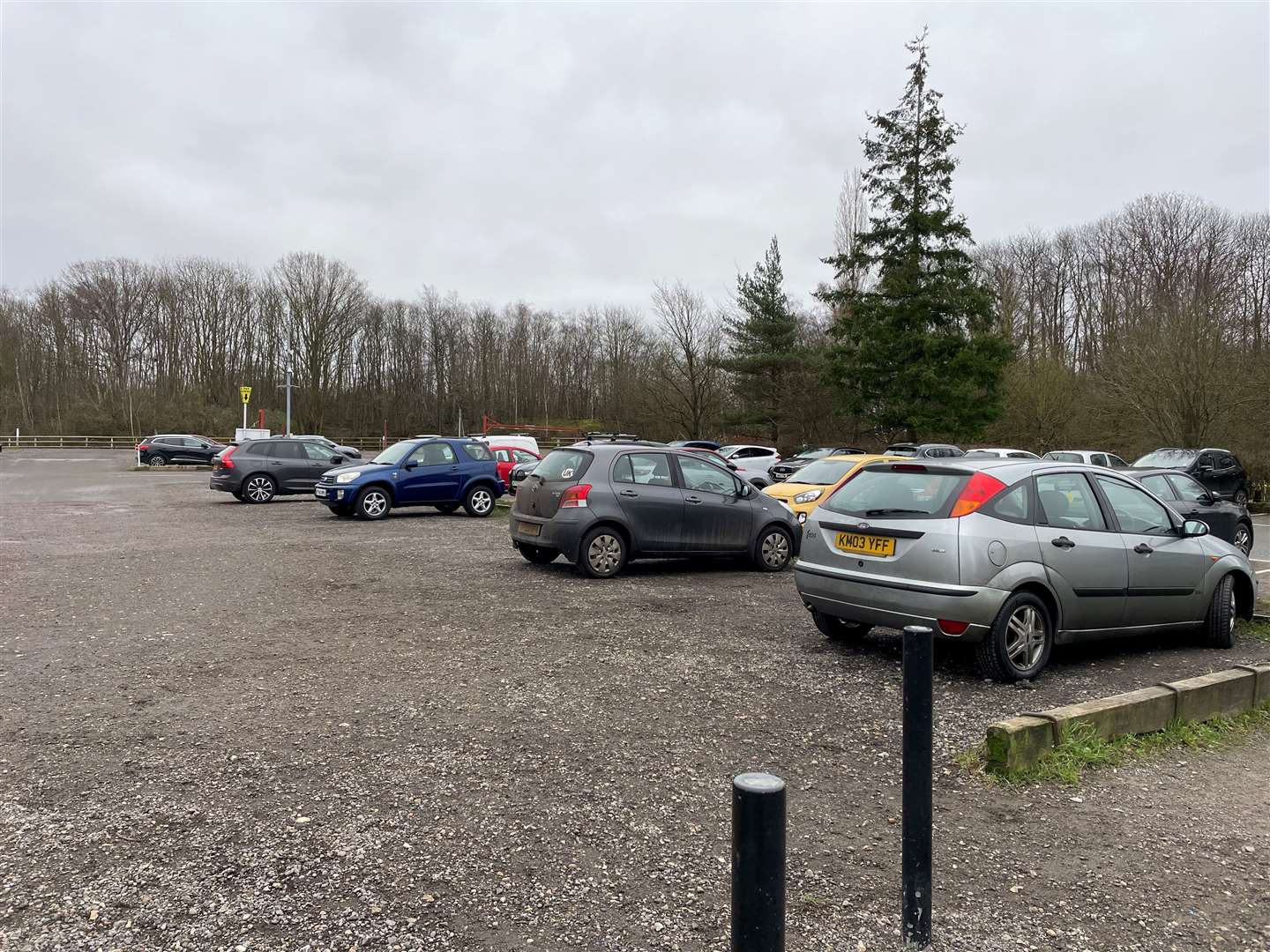 You need to pay to park at Shorne Wood Country Park