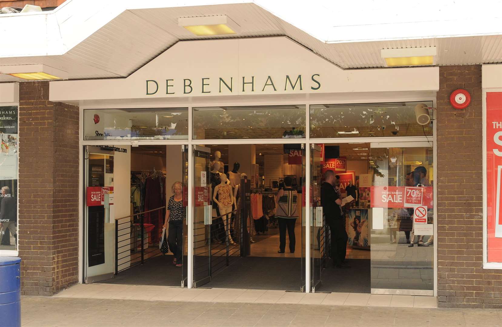 The Debenhams store in Gravesend. Picture: Steve Crispe