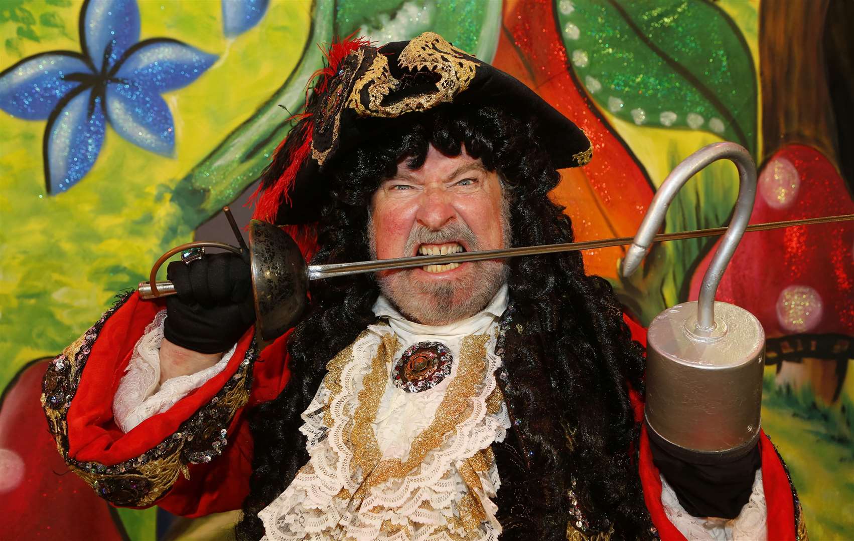 Paul Bradley will play Captain Hook at the Assembly Hall Theatre in Tunbridge Wells this Christmas Picture: Andy Jones