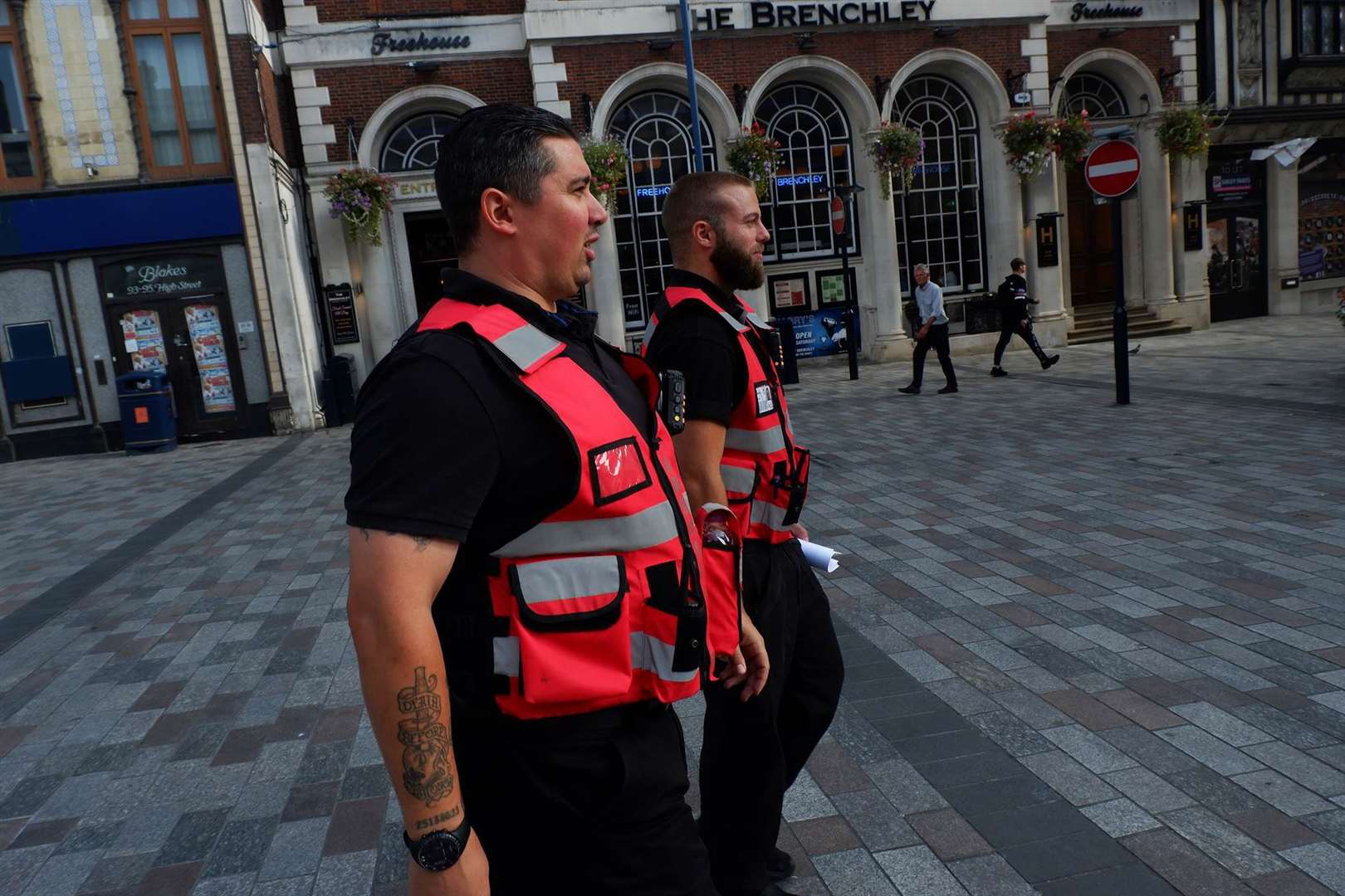 Ambassadors patrol the town during the week. Picture: One Maidstone