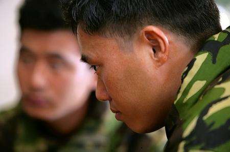 Sgt Dip Pun recalling his battlefield experience
