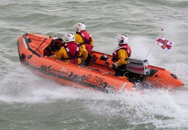 The RNLI were called to the scene. Stock picture