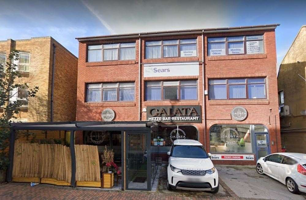 Galata Turkish restaurant in Station Street, Sittingbourne, has applied to have a new front. Picture: Google