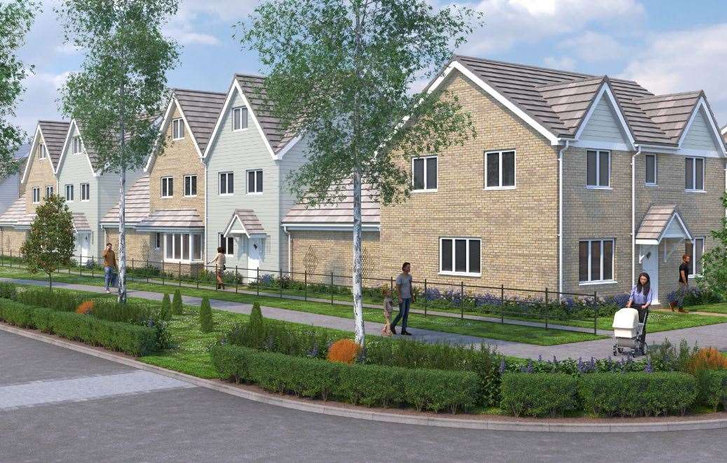Forty-four of the next 200 homes to be built will be affordable housing. Picture: Vistry