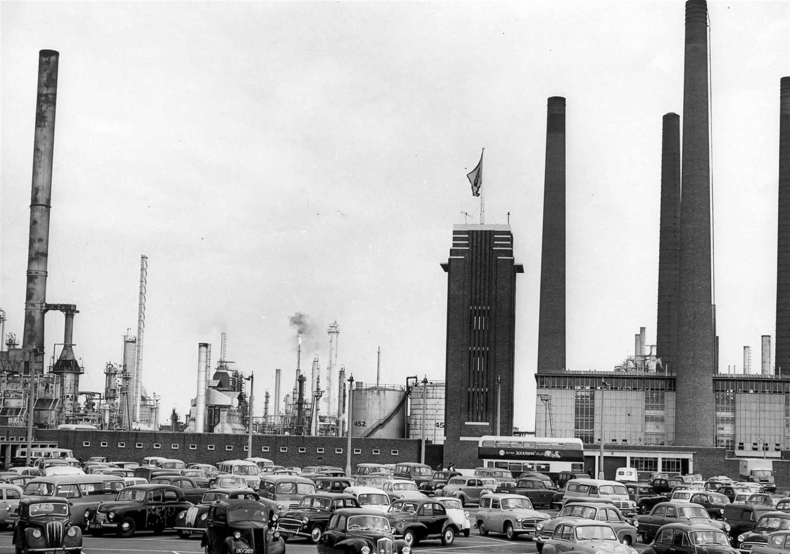 BP Oil Refinery on Isle of Grain - 18th June 1962