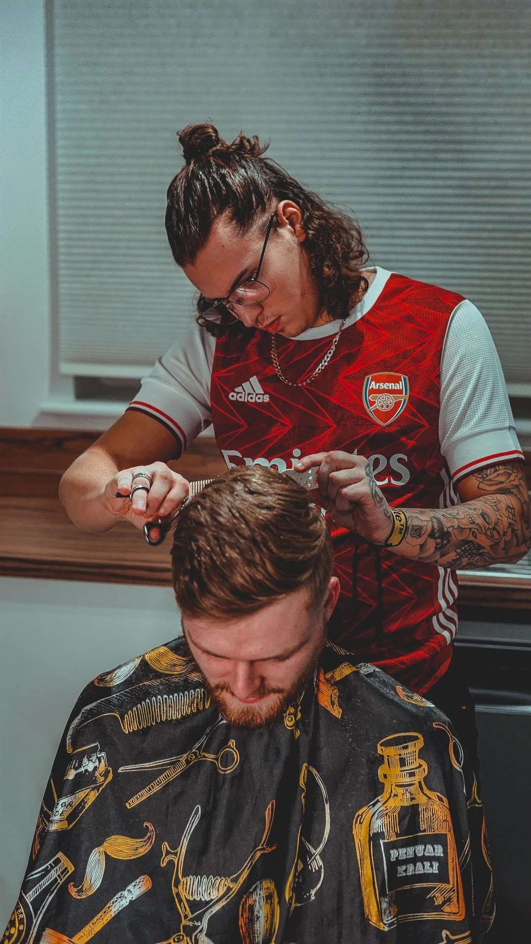 Rob Jones, from Sittingbourne, started cutting hair at the age of 16