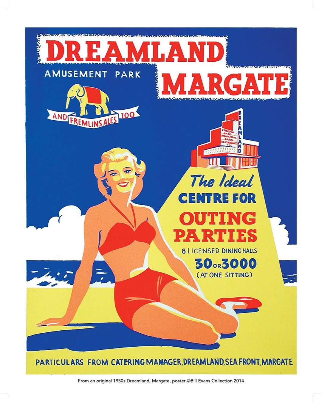 One of the Dreamland posters from yesteryear. Picture: Loaned by Nick Evans and Dreamland Trust