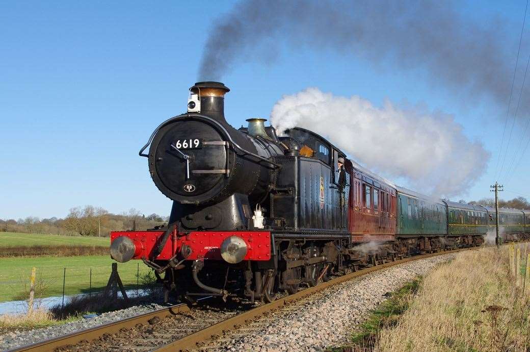 The Kent and East Sussex Railway was used for a scene in the film Jude. Picture: KESR