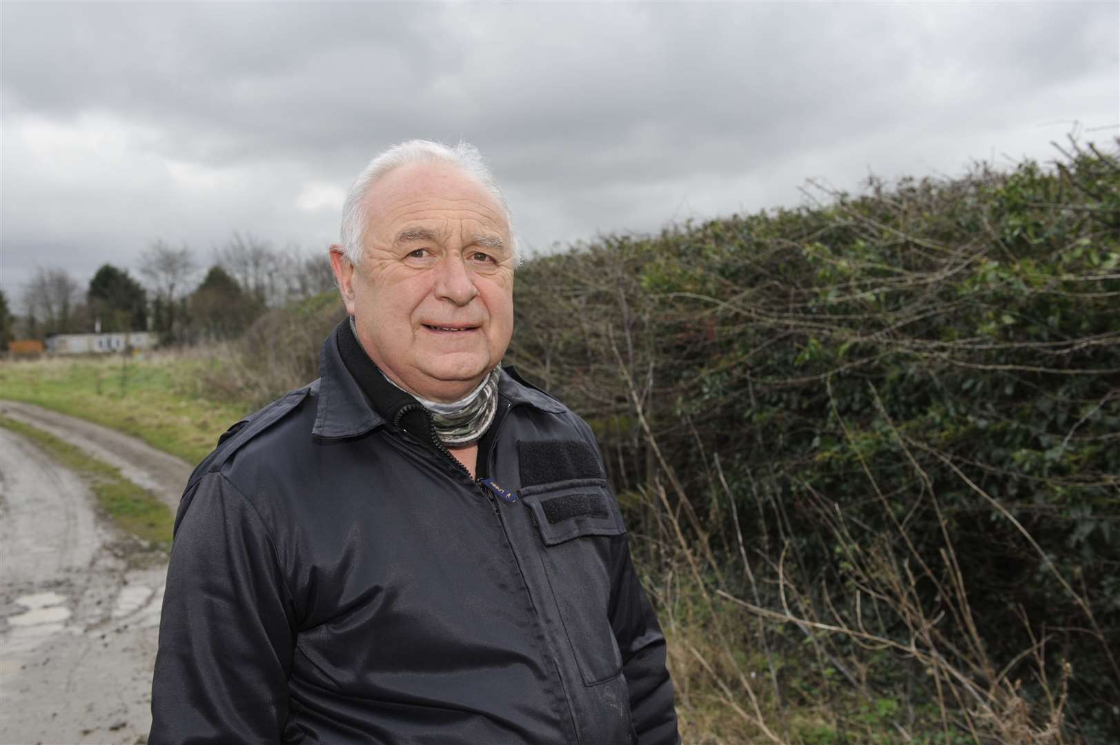 Richard Denyer raised safety concerns regarding the Sheppey crossing. Picture: Tony Flashman