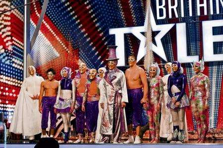 Circus troupe Enchantment on Britain's Got Talent