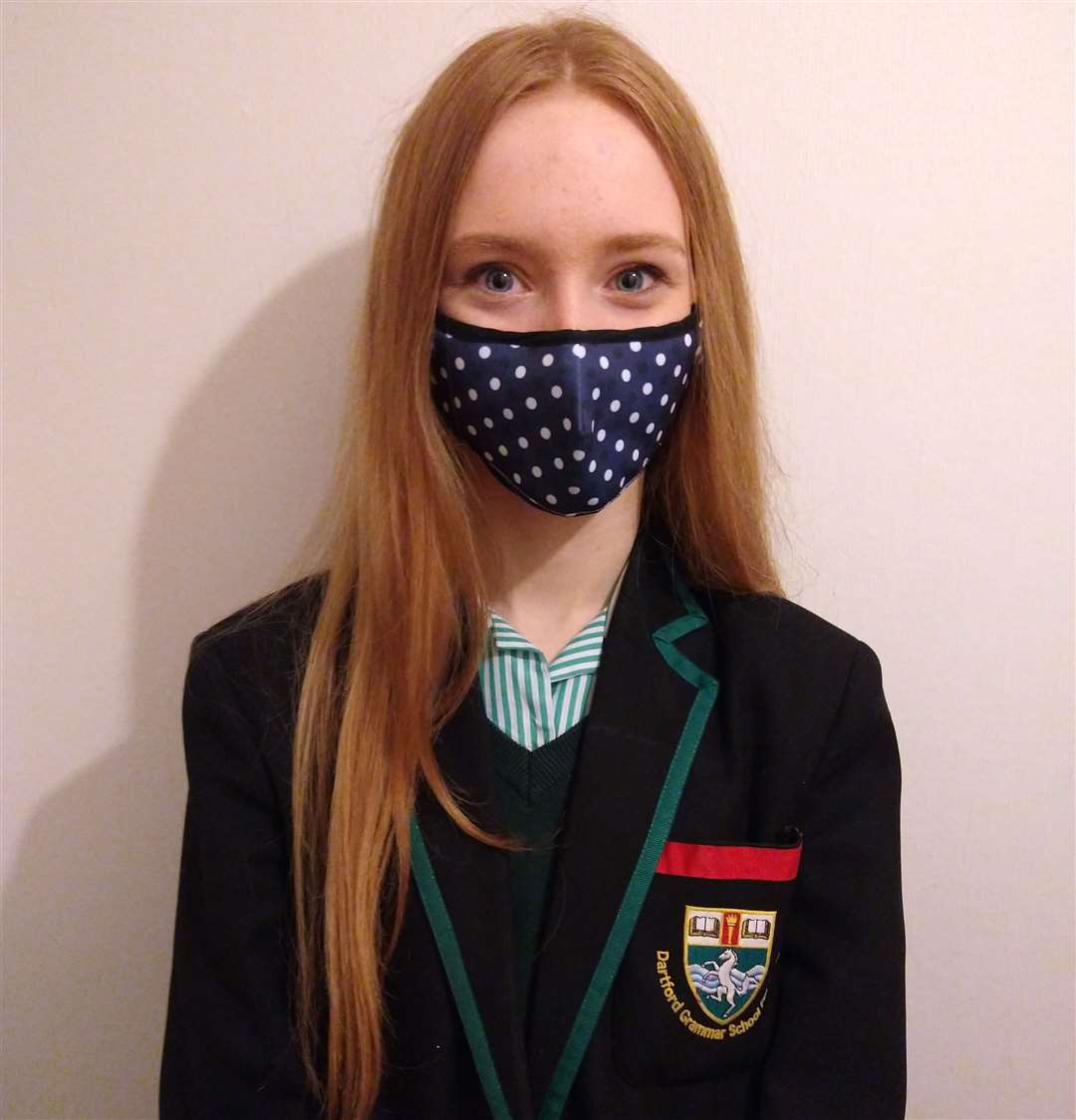 Raven, 15, is in Year 11 at Dartford Grammar School for Girls. Picture: Angela Wood