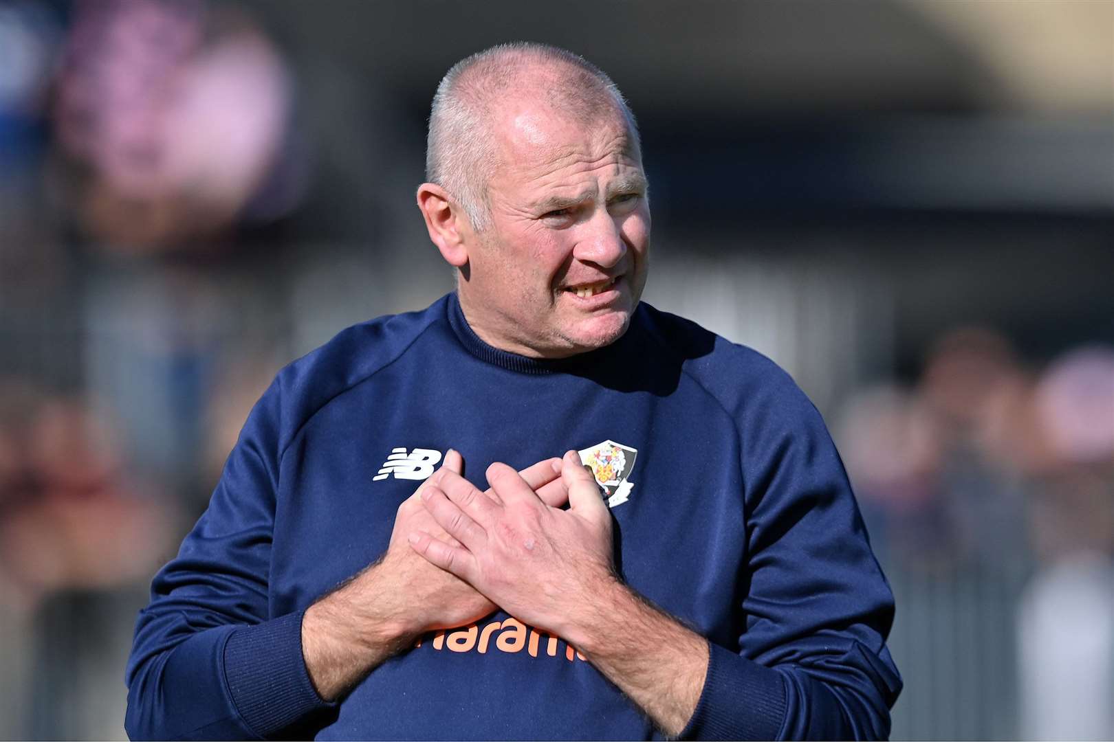 Dartford boss Alan Dowson takes a keen interest in the club's academy. Picture: Keith Gillard