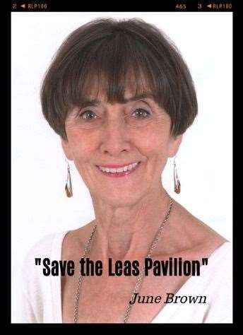 She was part of campaigns to save the Leas Pavilion