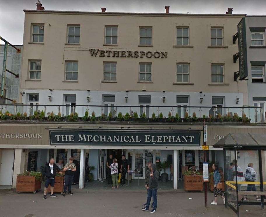 The Mechanical Elephant in Margate. Picture: Google