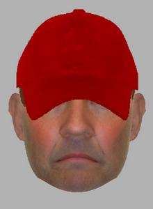 E-fit of man police want to question after a sex assault at Coney Banks in Chatham.
