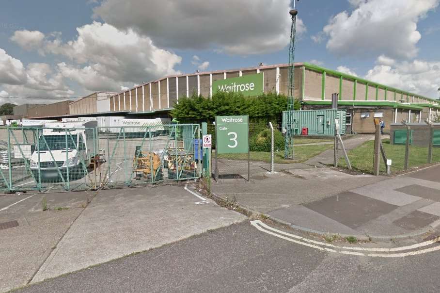 There is a risk of redundancies at Waitrose's regional distribution centre in Aylesford