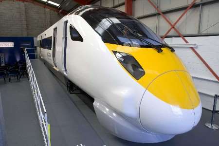 The new trains will cut journey times to London by 40 minutes. Picture: Duncan Phillips