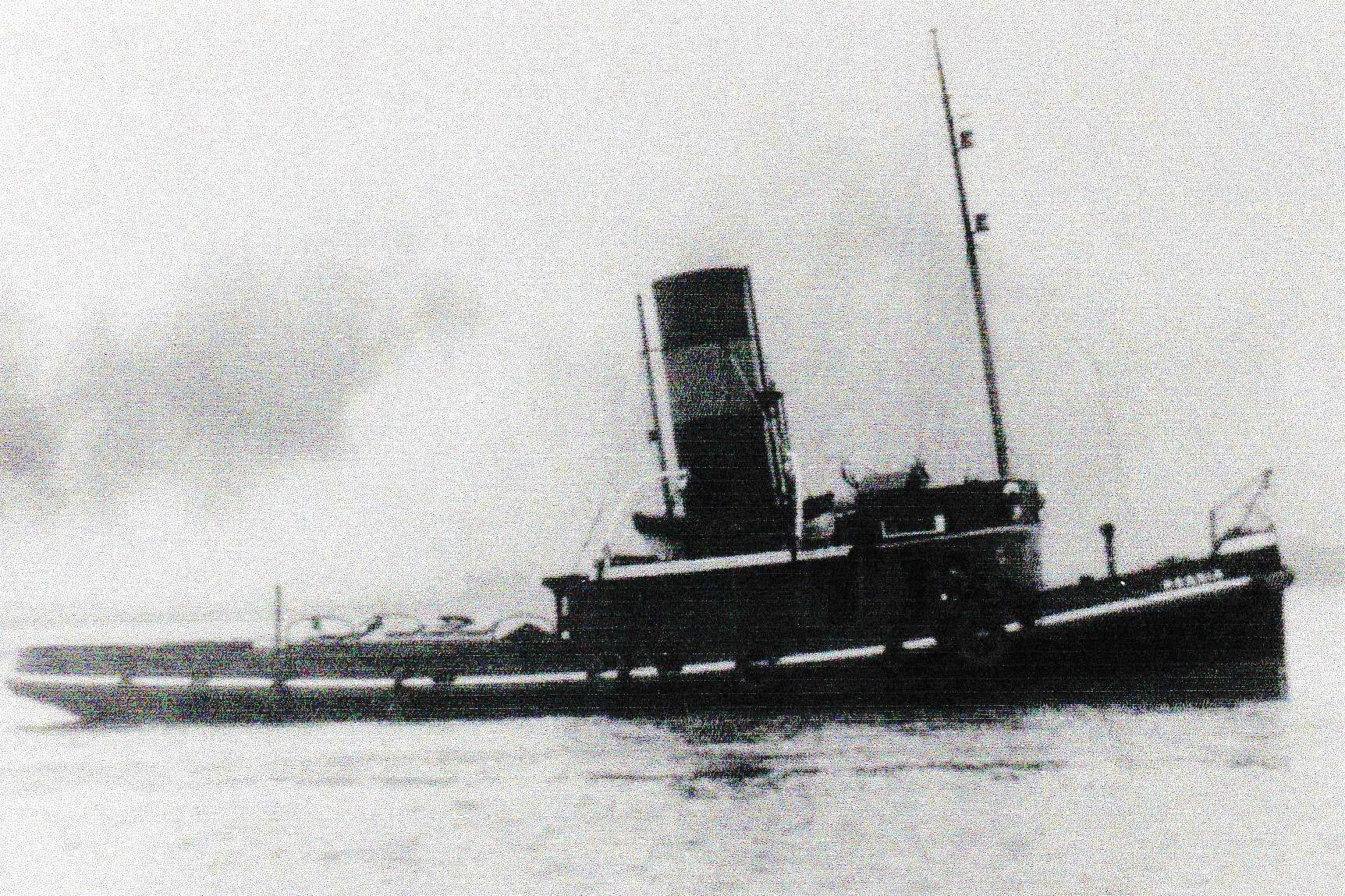 Tug Persia, which sunk with the loss of the crew