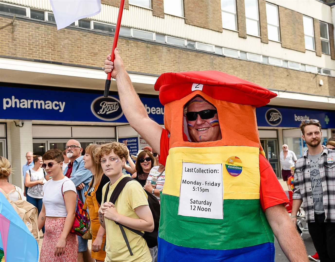 Dover's first-ever Pride event was held in 2019. Picture: Alan Langley