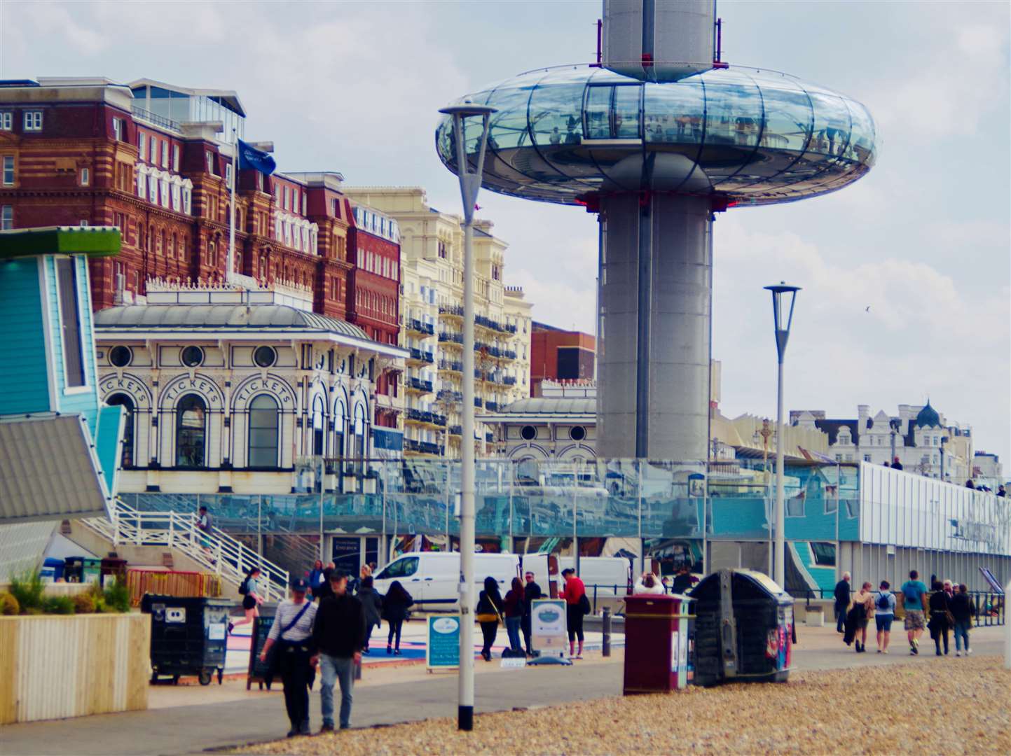 The i360 on Brighton seafront. Picture: iStock/TWPhotography