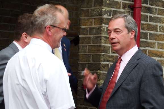 Nigel Farage has won the right to represent Ukip in Thanet South. Picture: Mike Pett